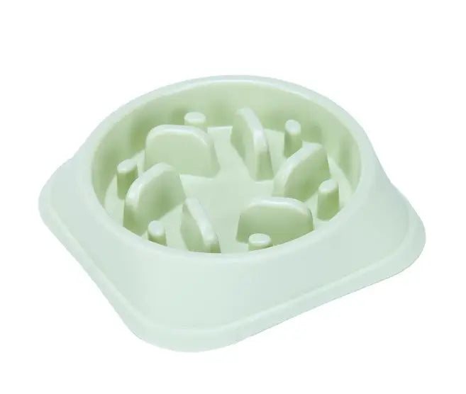 Interactive Pet Slow Feeder Bowl for Fast Eaters