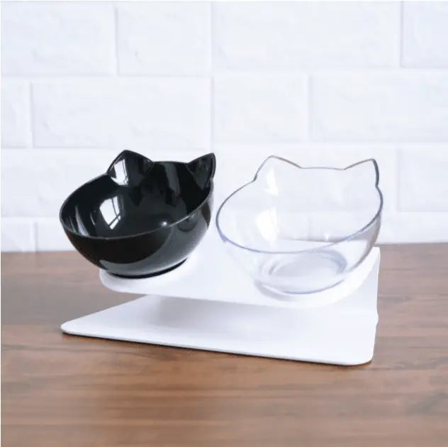 Stainless Steel Double Pet Bowl for Cats and Dogs