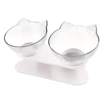 Stainless Steel Double Pet Bowl for Cats and Dogs