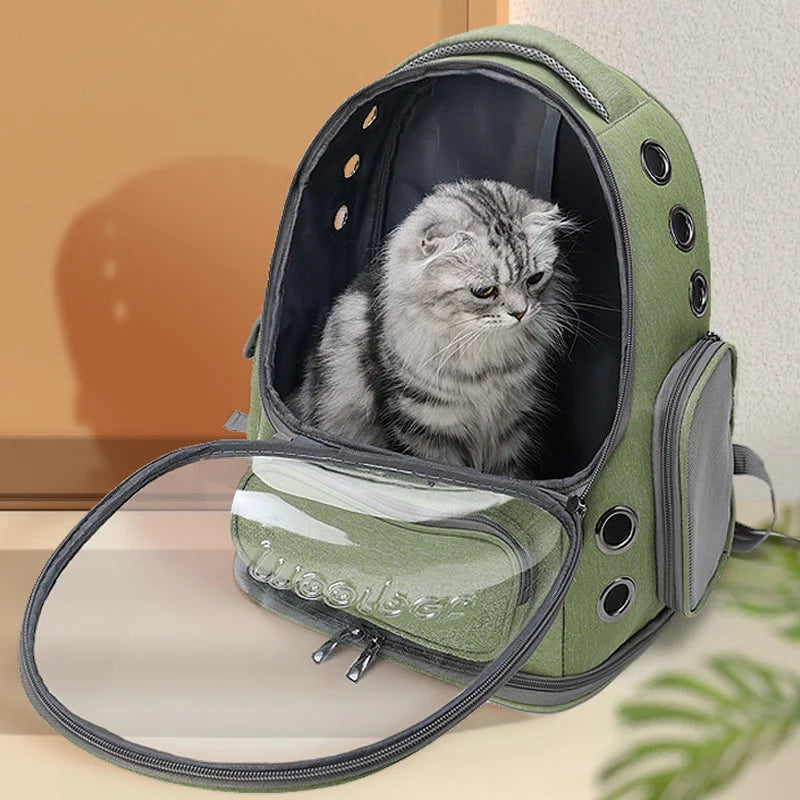 Breathable Transparent Pet Carrier Travel Bag