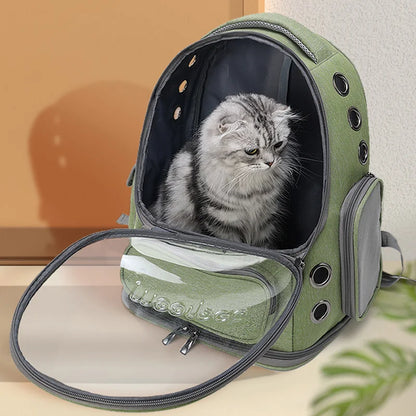 Breathable Transparent Pet Carrier Travel Bag