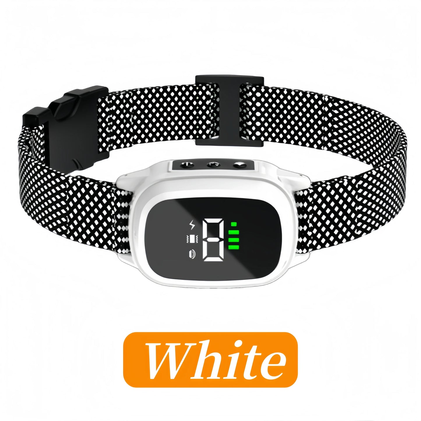 Smart Anti-Bark Dog Collar - HD Display, Rechargeable, Waterproof IP67 Bark Control for All Breeds