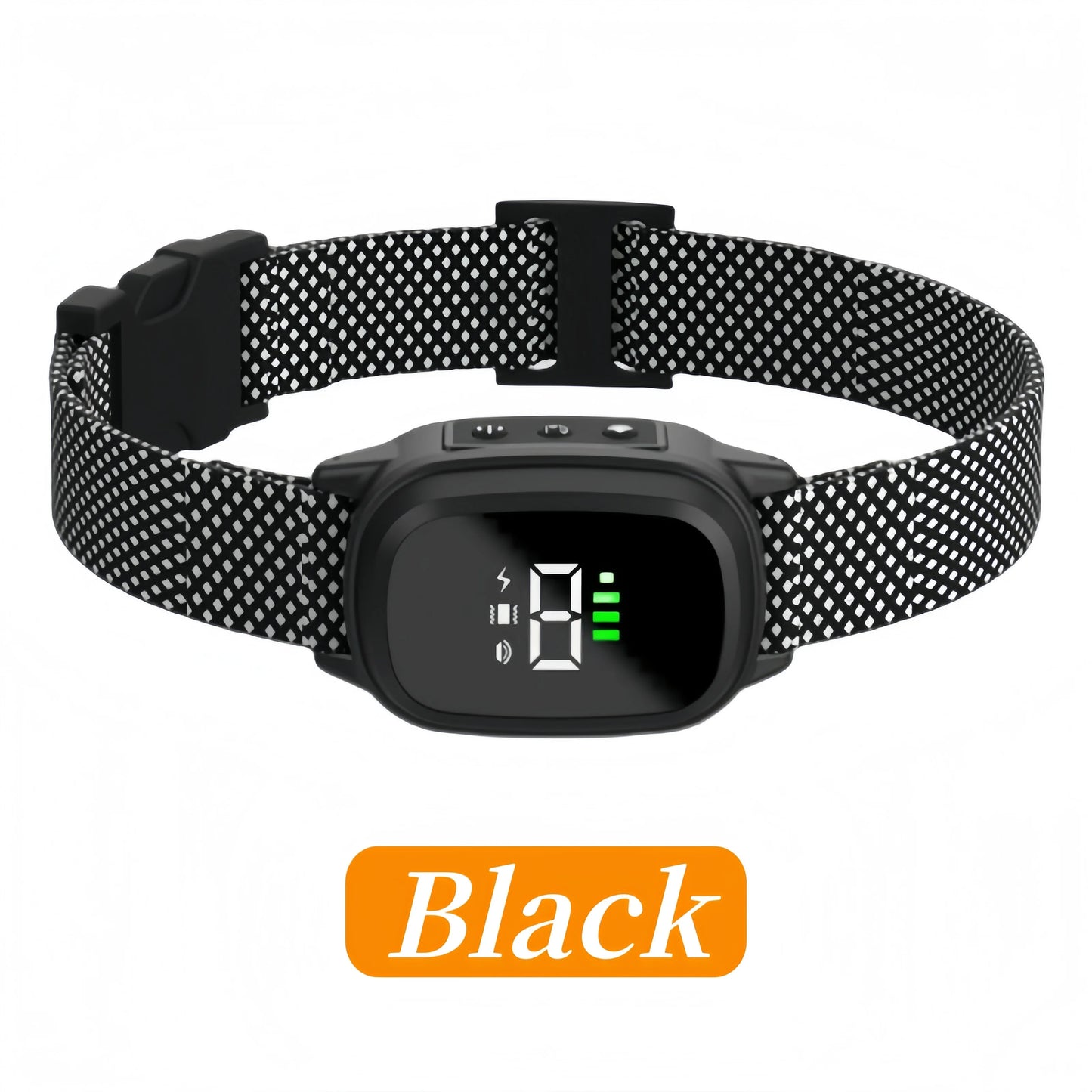 Smart Anti-Bark Dog Collar - HD Display, Rechargeable, Waterproof IP67 Bark Control for All Breeds