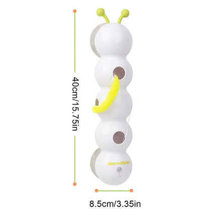 Wiggly Caterpillar Cat Toy – Automatic Motion for Endless Play!