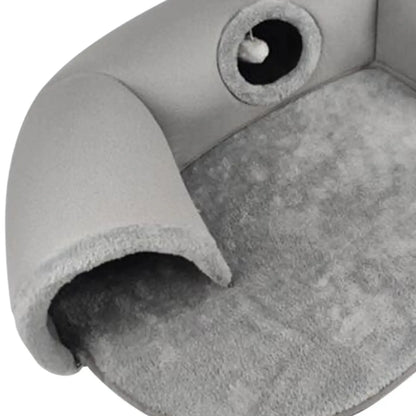 CozyPlaid Tunnel: Play, Hide & Stay Warm!