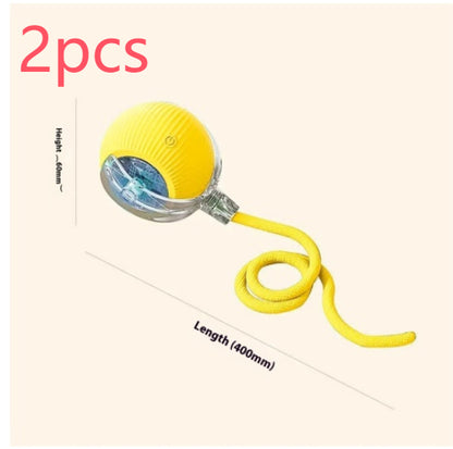 Electric Cat Toy Automatic Cat Ball Self-entertainment Rolling Ball
