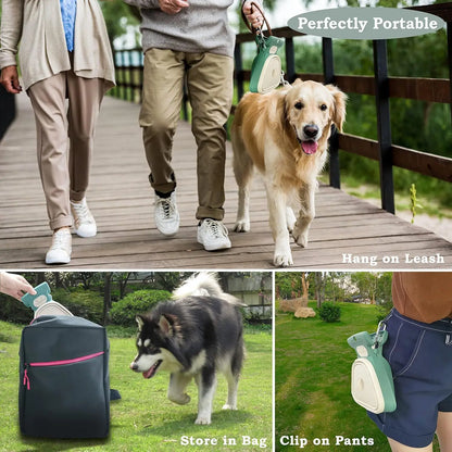 Handheld Pet Water Bottle for Travel Use