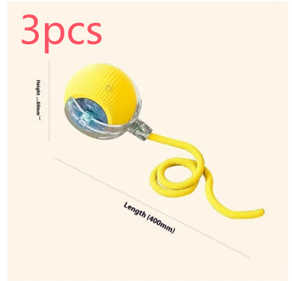 Electric Cat Toy Automatic Cat Ball Self-entertainment Rolling Ball